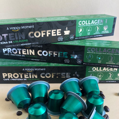 Kollagen-Protein-Kaffeebox (60 Kapseln) (Nespresso® kompatibel) 